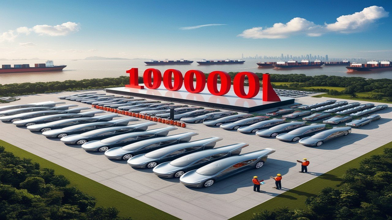 Tesla China Exports One Million Vehicles From Giga Shanghai