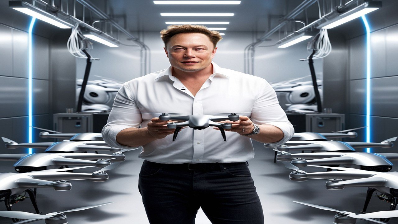 Tesla CEO Elon Musk Hinting at Drone Production