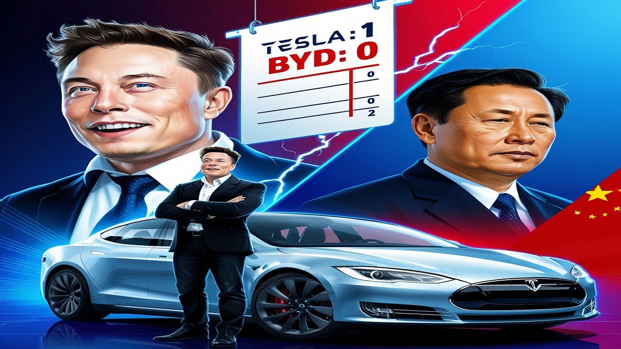Tesla Scored A Win Against BYD