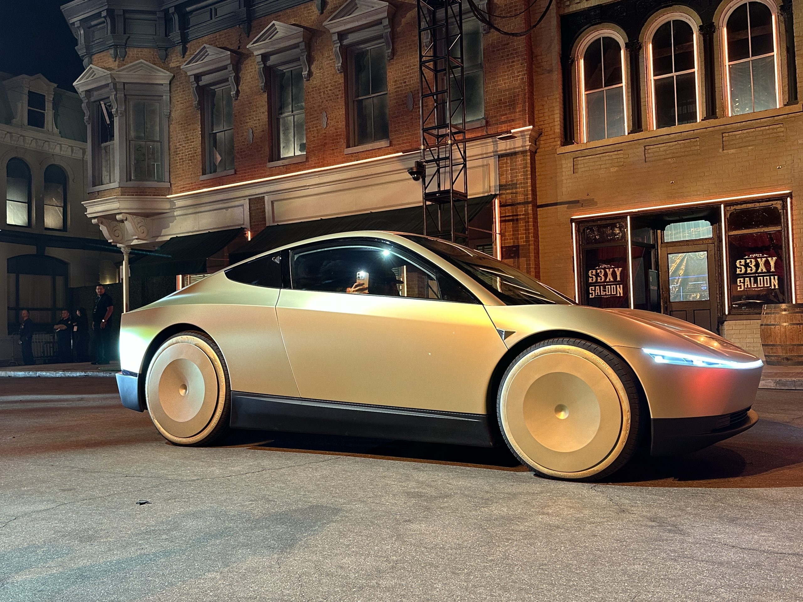 Tesla Teases Cybercab Inductive Charging