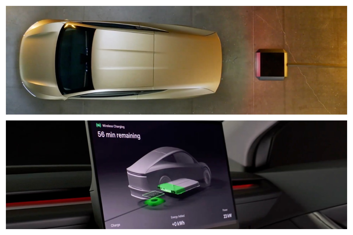 Tesla Flexes Robotaxi Wireless Charging Autonomy
