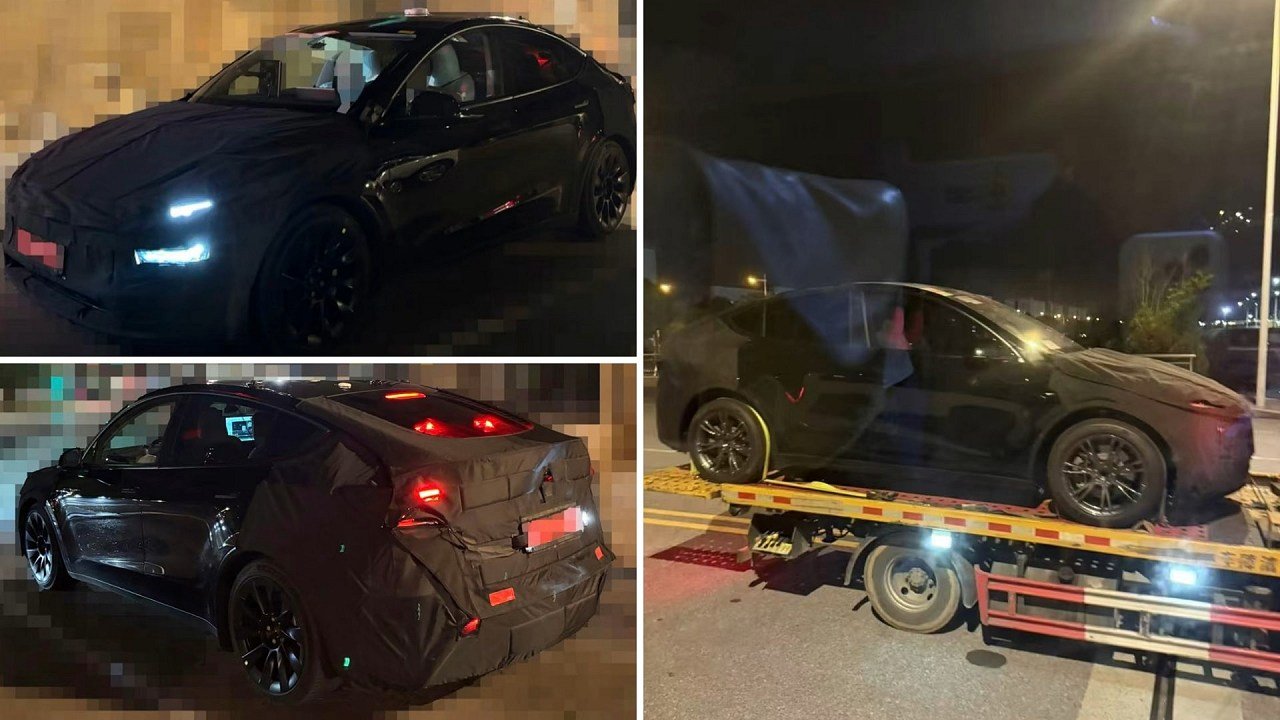 Tesla Model Y Juniper Spotted in China With Several Big Changes