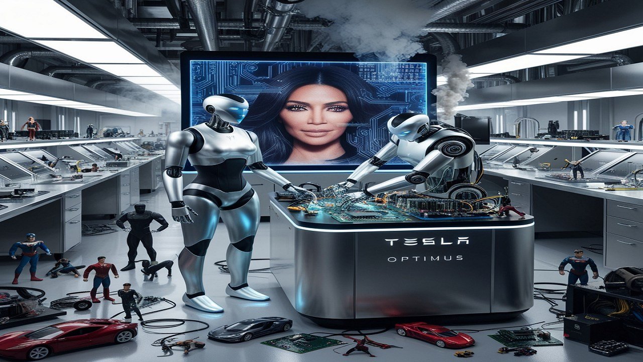 Tesla Optimus Busy Week Includes Action Figures and Kim Kardashian