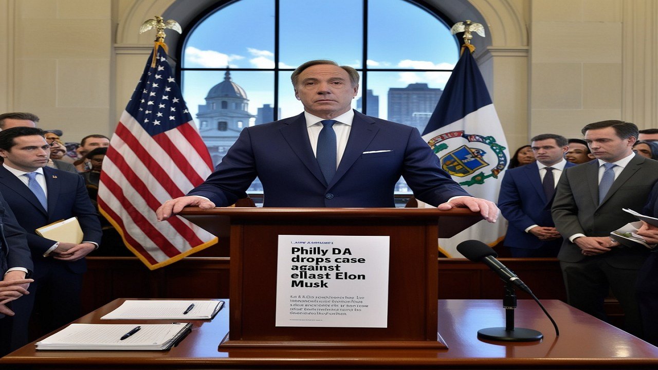 Philadelphia District Attorney Officially Drops Case Against Elon Musk