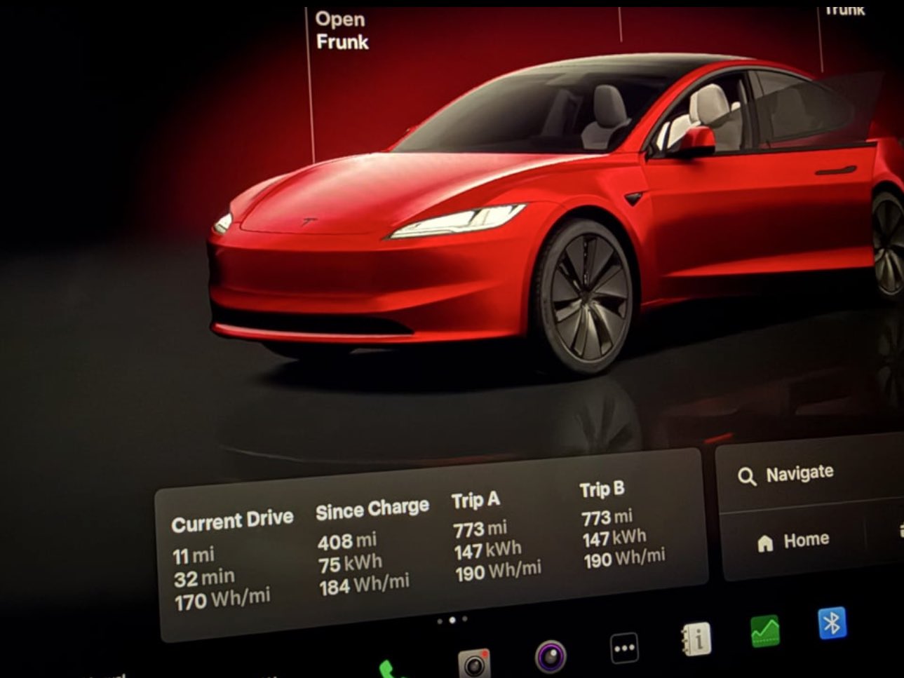 Tesla Model 3 Long Range Owner Reports 408 Mile Run