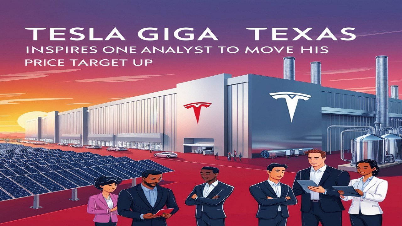 Tesla Giga Texas Inspires One Analyst to Move His Price Target Up