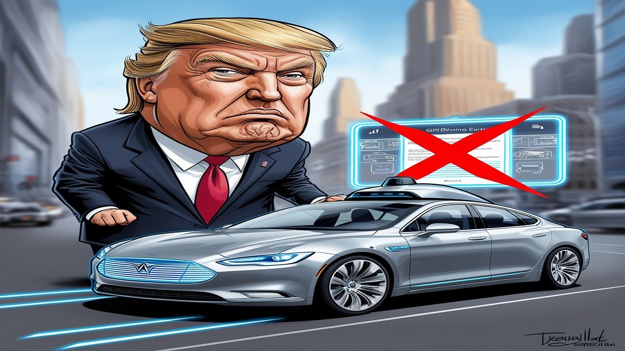 Trump Wants To Ditch Automated Driving Crash Reports