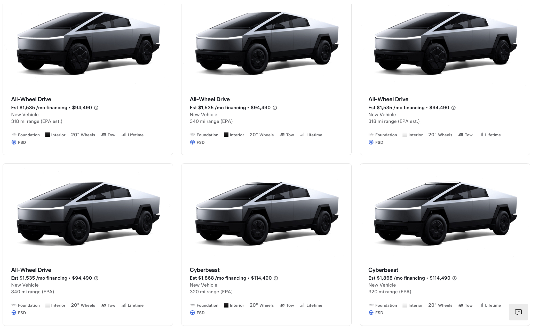 Tesla Selling Cybertruck Foundation Series Units in Inventory