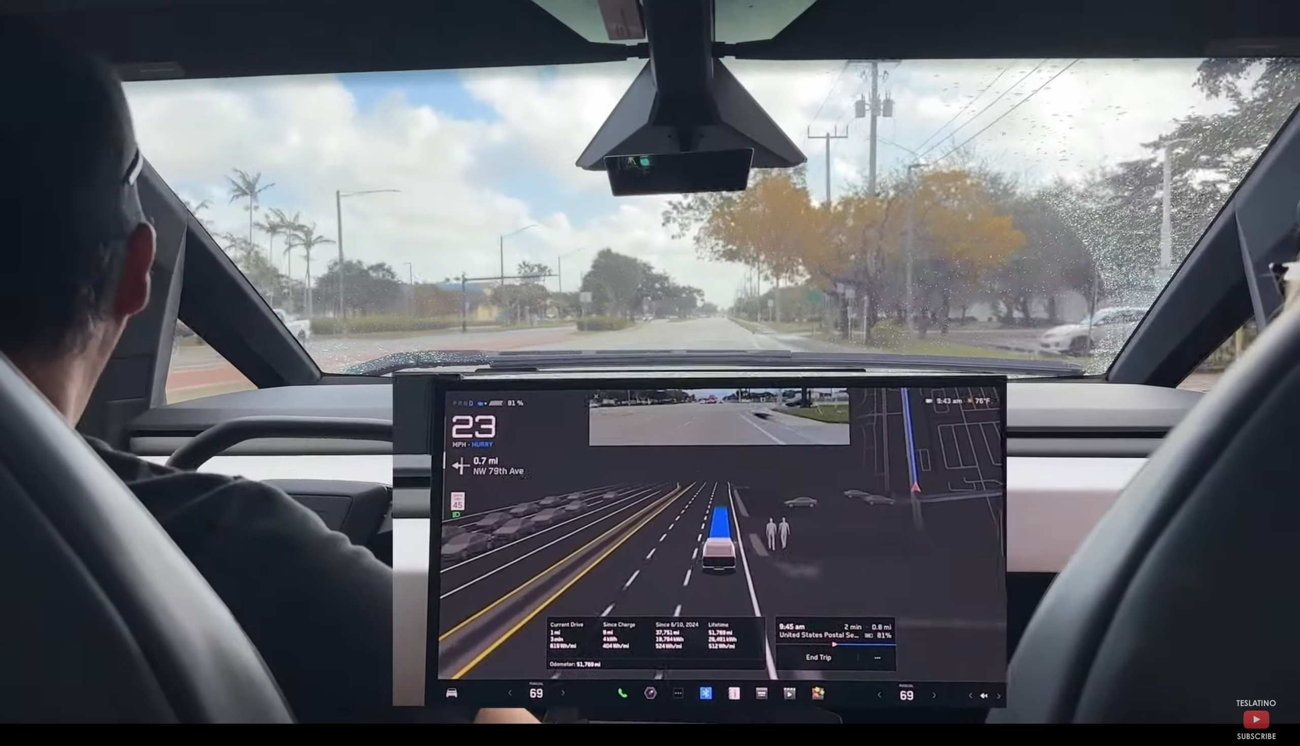 Tesla Rolls Out Latest FSD Version 13