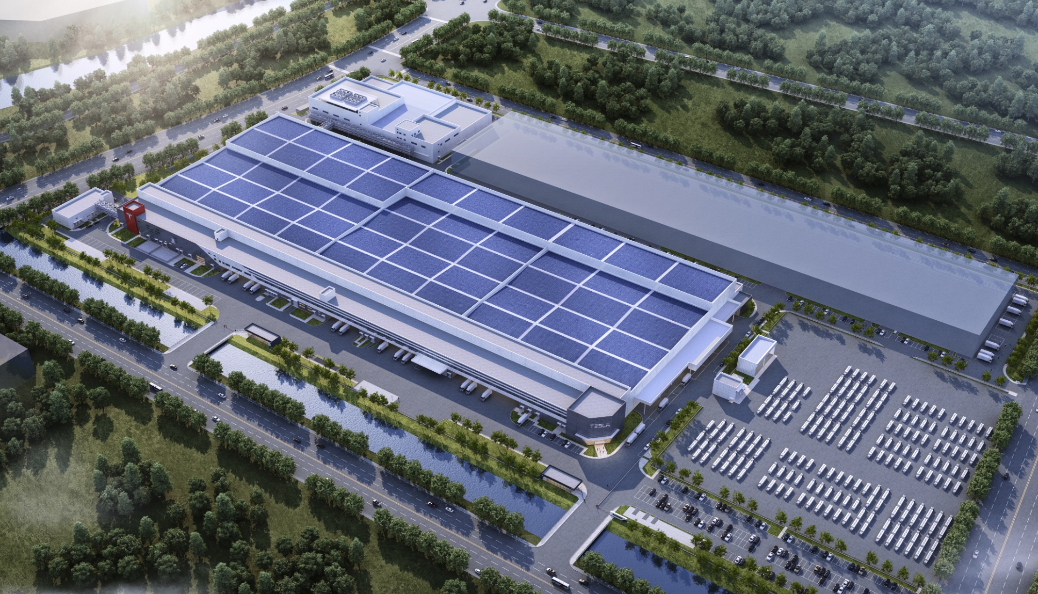 Quick Look at Tesla Shanghai Megafactory
