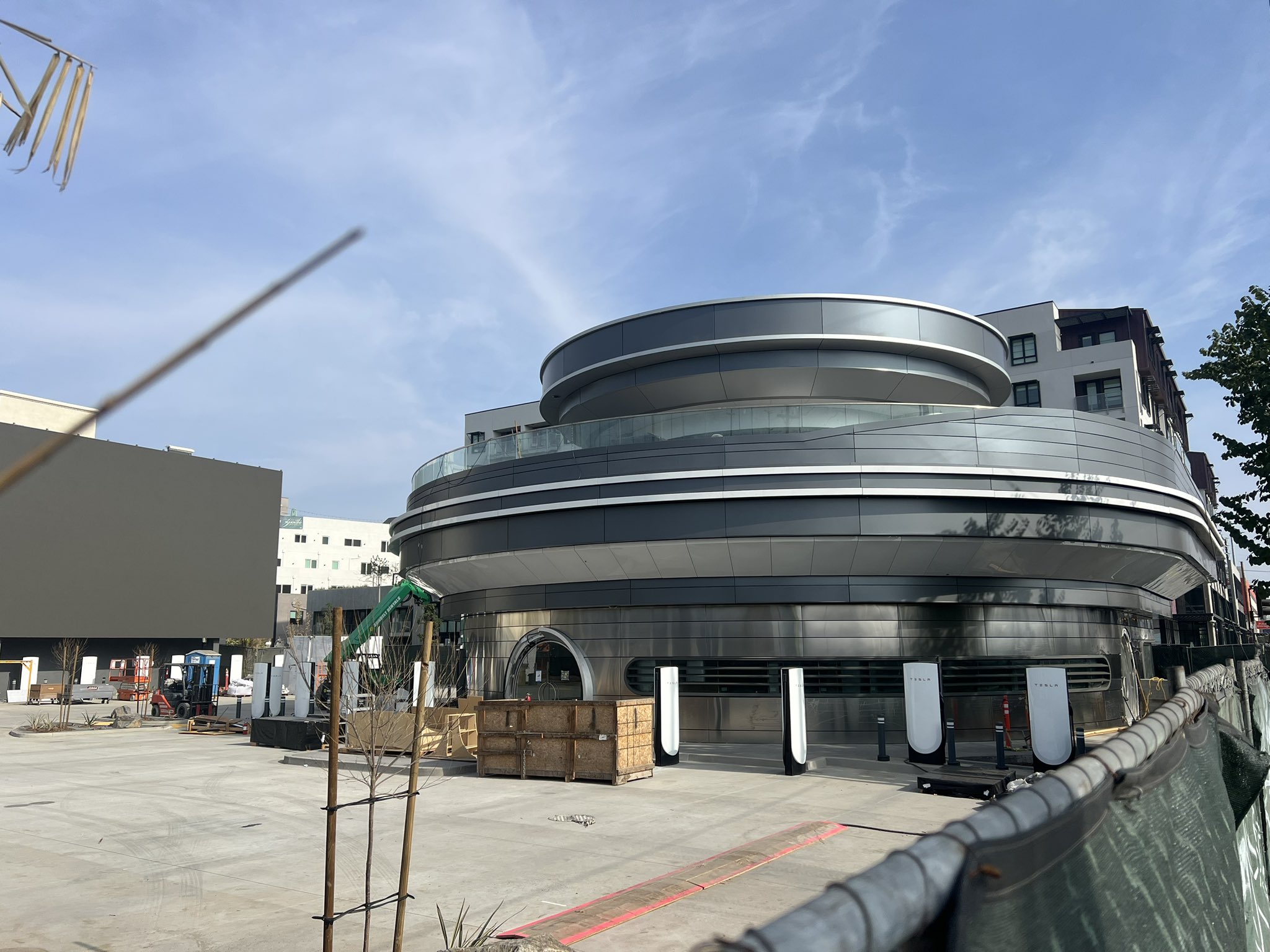 Tesla LA Diner and Charger Update
