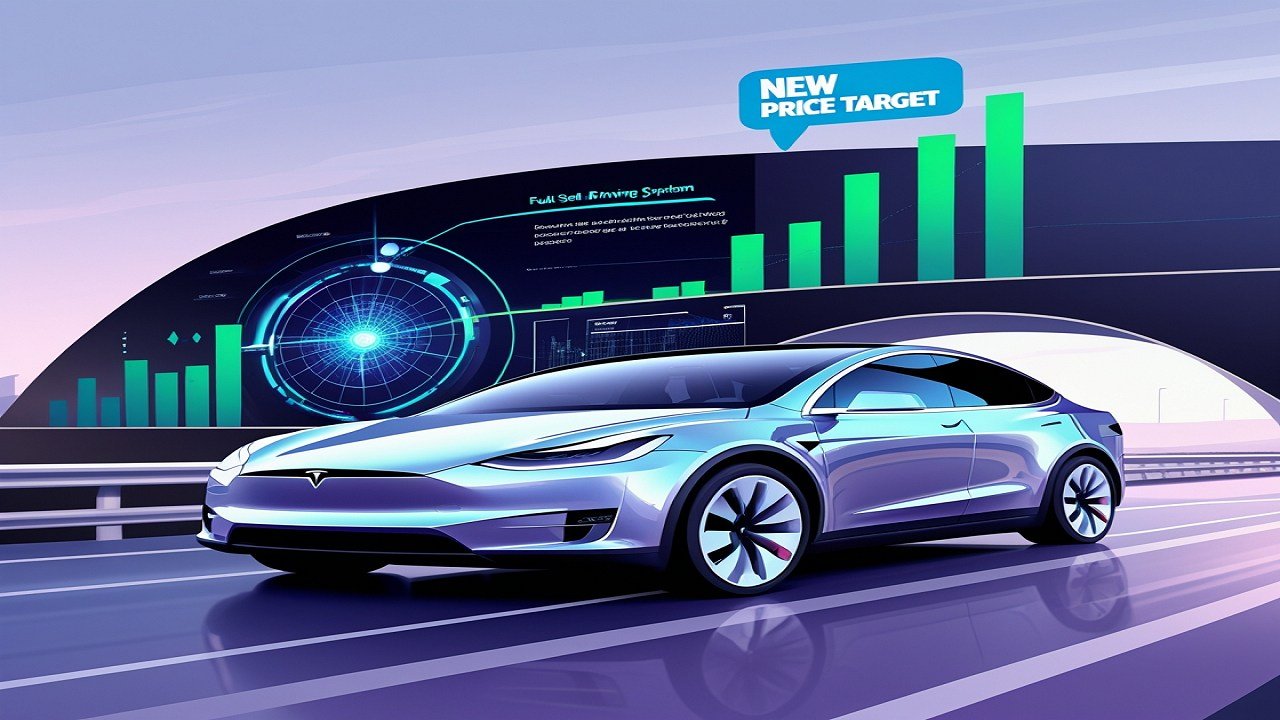 Tesla Full Self-Driving Makes Way For New Price Target