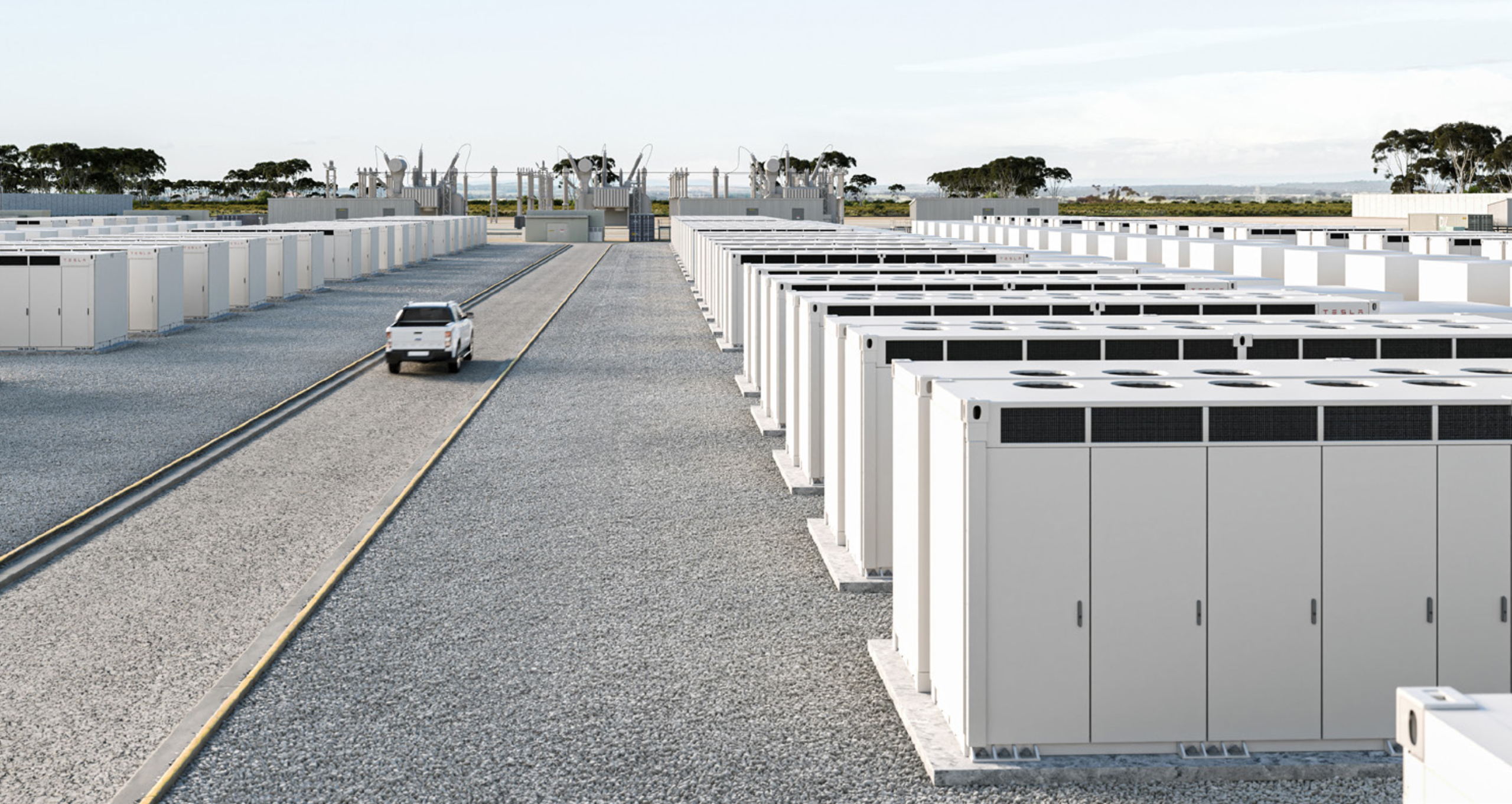 Tesla Megapack Site Near Melbourne is Almost Ready