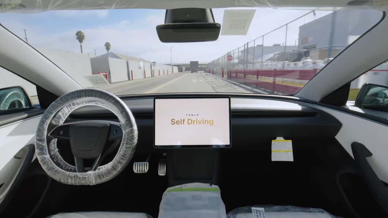 Tesla Says Its EVs Now Drive Themselves From The Factory