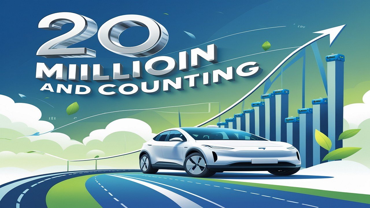 Global EV Sales Predicted to Top 20 Million This Year