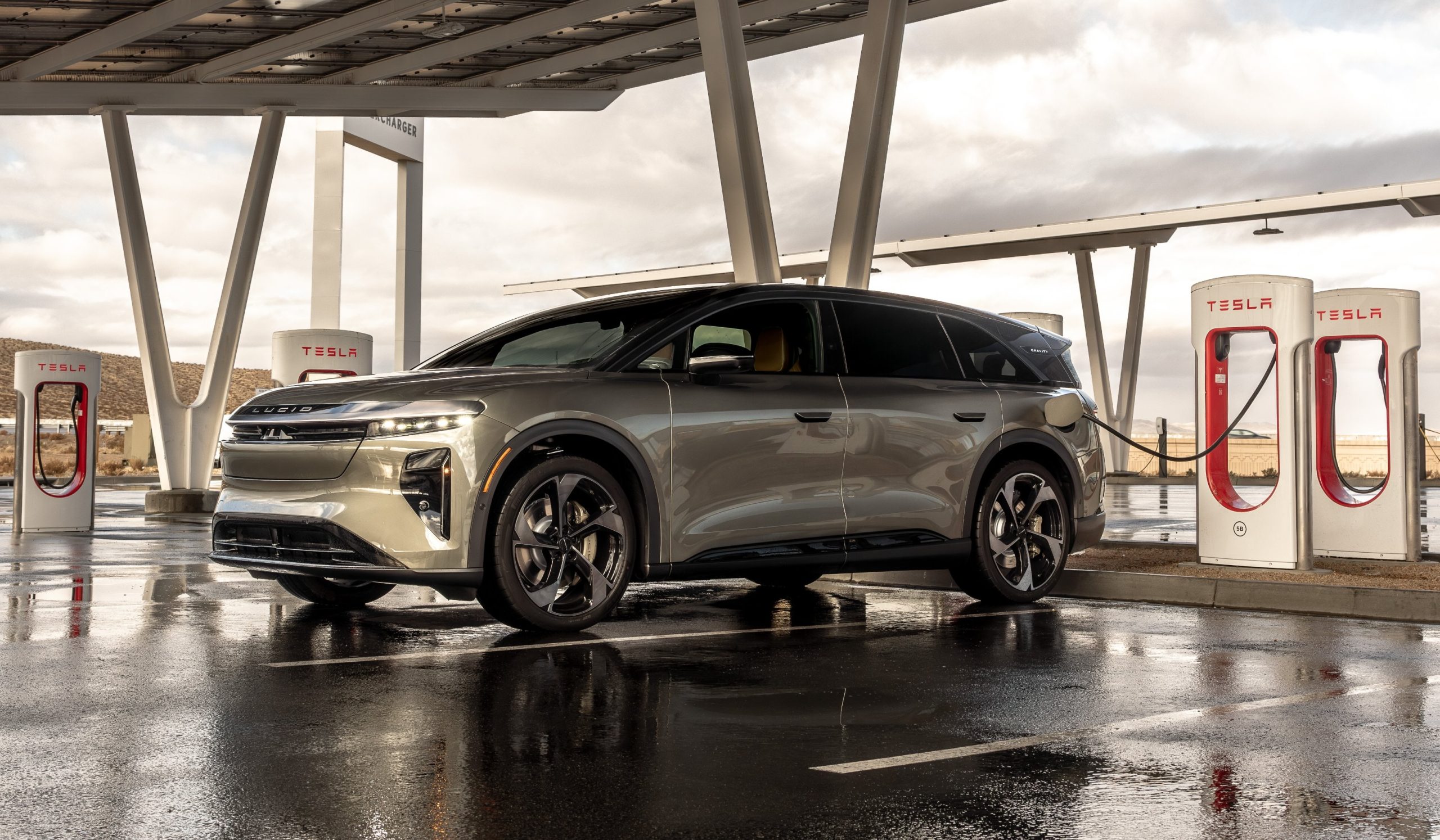 Lucid CEO Thanks Tesla Team For Supercharger Access