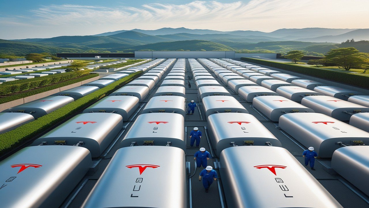 Tesla Megapacks Chosen For Giant Energy Storage Project in Japan