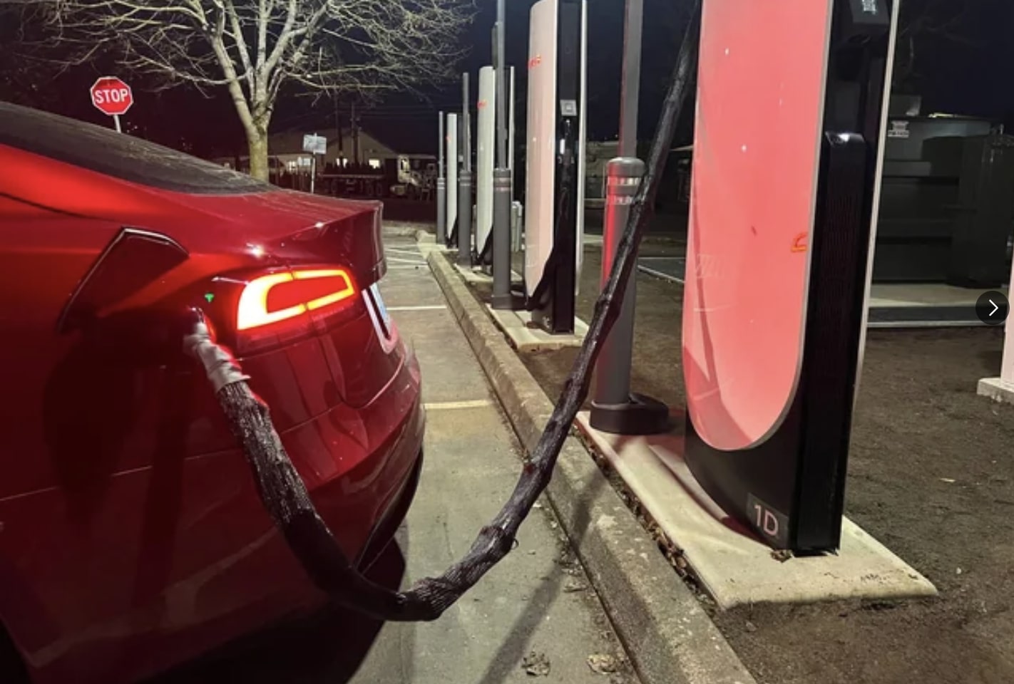 Tesla is Using a New Strategy to Combat Supercharger Vandalism