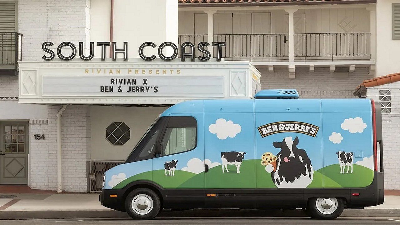 Rivian Teams Up With Ben and Jerrys