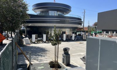 Tesla Diner Latest Progress Includes Solar Canopies And More Charging