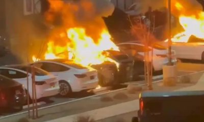 Tesla Vandal in Las Vegas Arrested