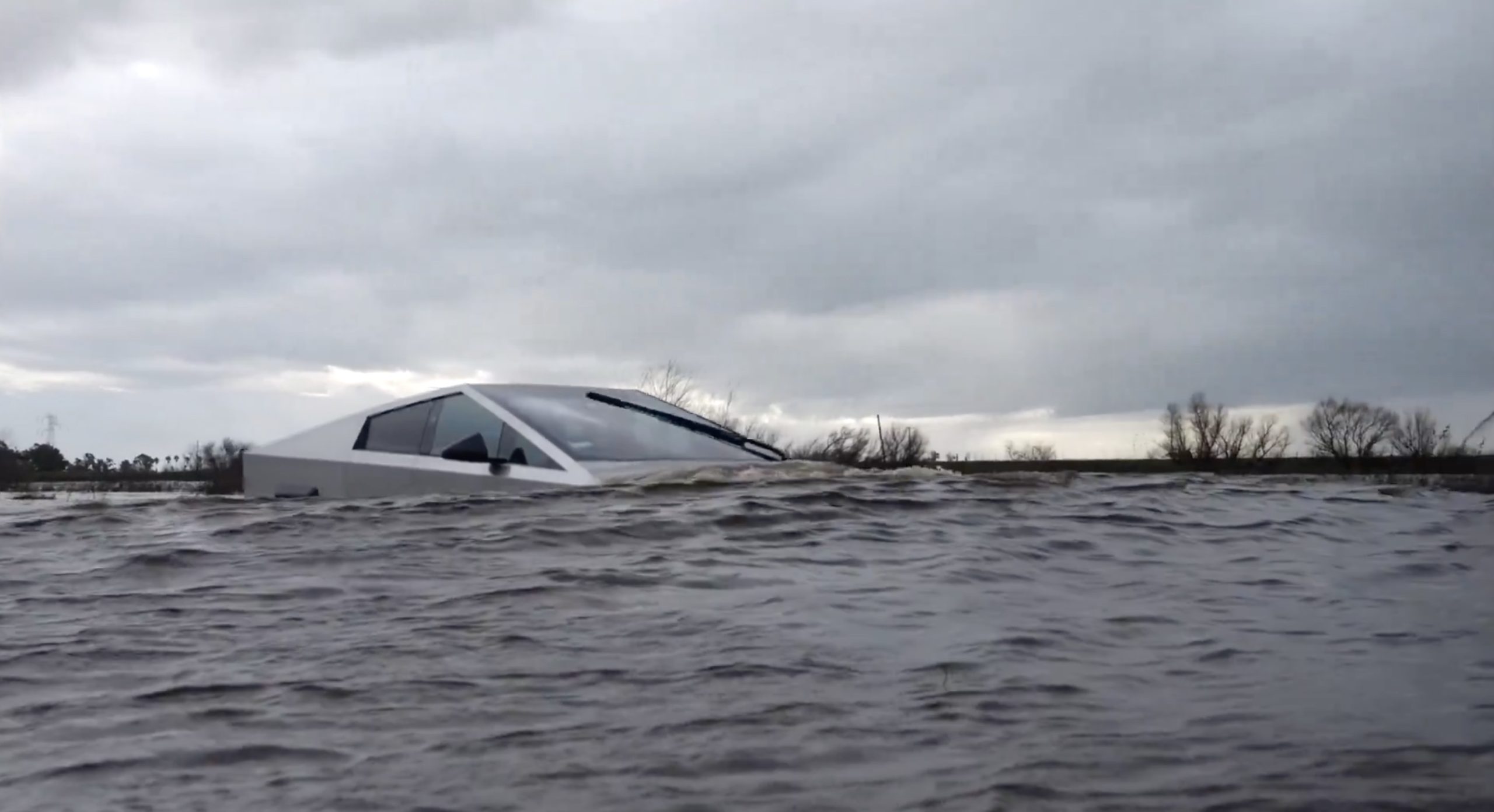 Elon Musk Reiterates Ambitious Cybertruck Water Update