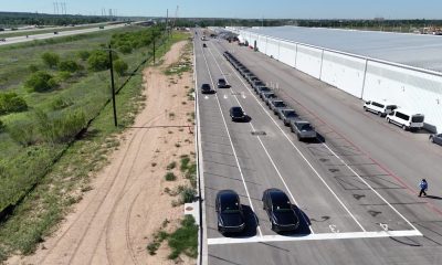 Tesla Giga Texas Vehicles Now Drive Themselves to Outbound Lot