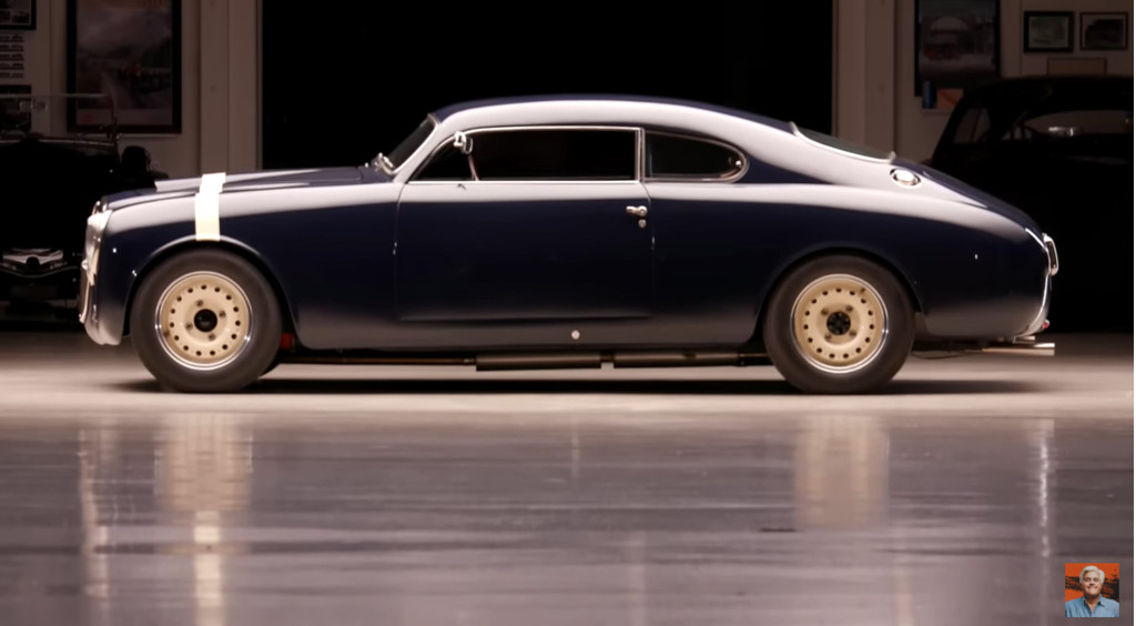 An outlaw Lancia Aurelia visits Jay Lenos Garage