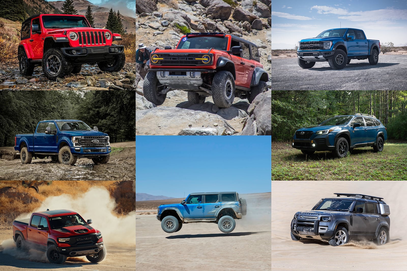 Best Factory Off-Roaders For Different Disciplines