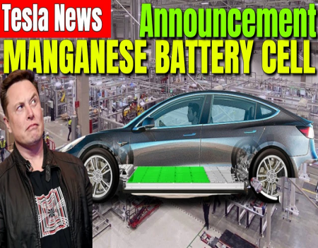 Elon Musk Announces Manganese Battery Cell