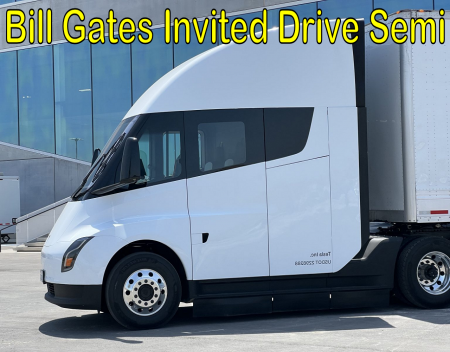 Elon Musk Invites Bill Gates to Drive the Semi