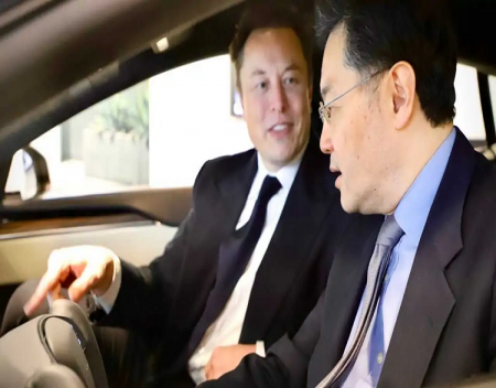 Elon Takes Chinas US Ambassador For A Spin