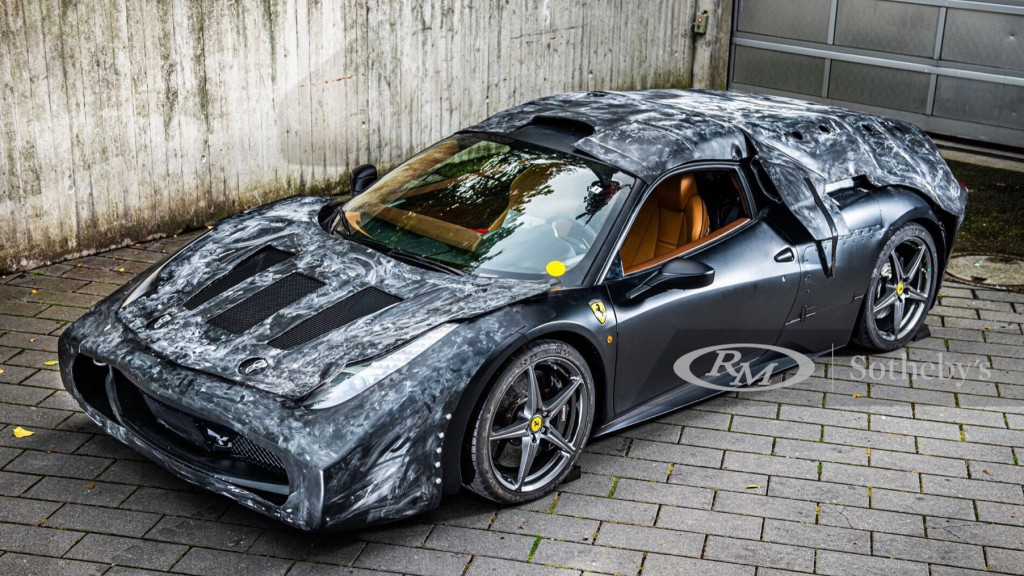 Ferrari LaFerrari test mule headed to auction