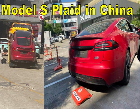 First Tesla Model S Plaid spotted in China