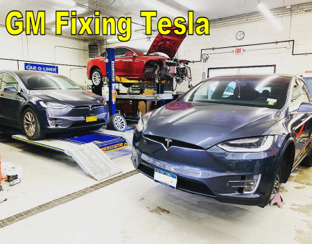 General Motors has a Growing Tesla Repair Business