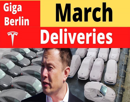 Giga Berlin deliveries will begin in March