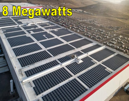 Giga Nevadas 8 Megawatt Solar Array