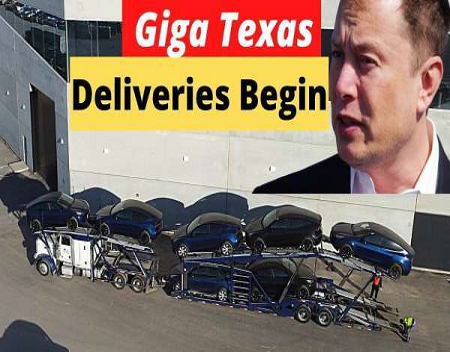 Giga Texas Deliveries Begin