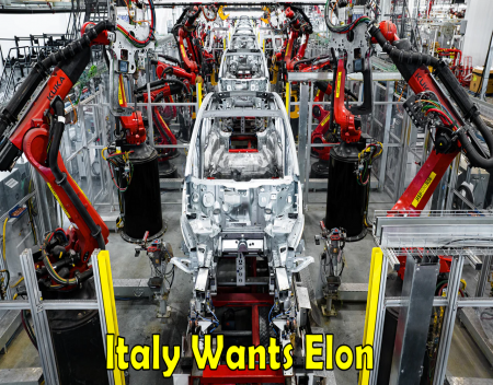 Italian Minister Opens Doors Wide for Tesla