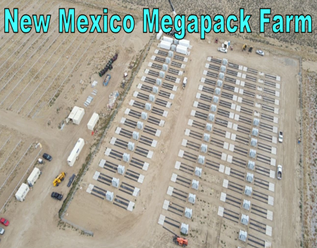 Megapack Farm in Development in New Mexico