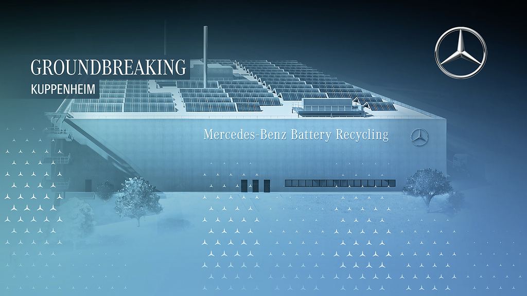 Mercedes breaks ground on new battery recycling facility in Germany