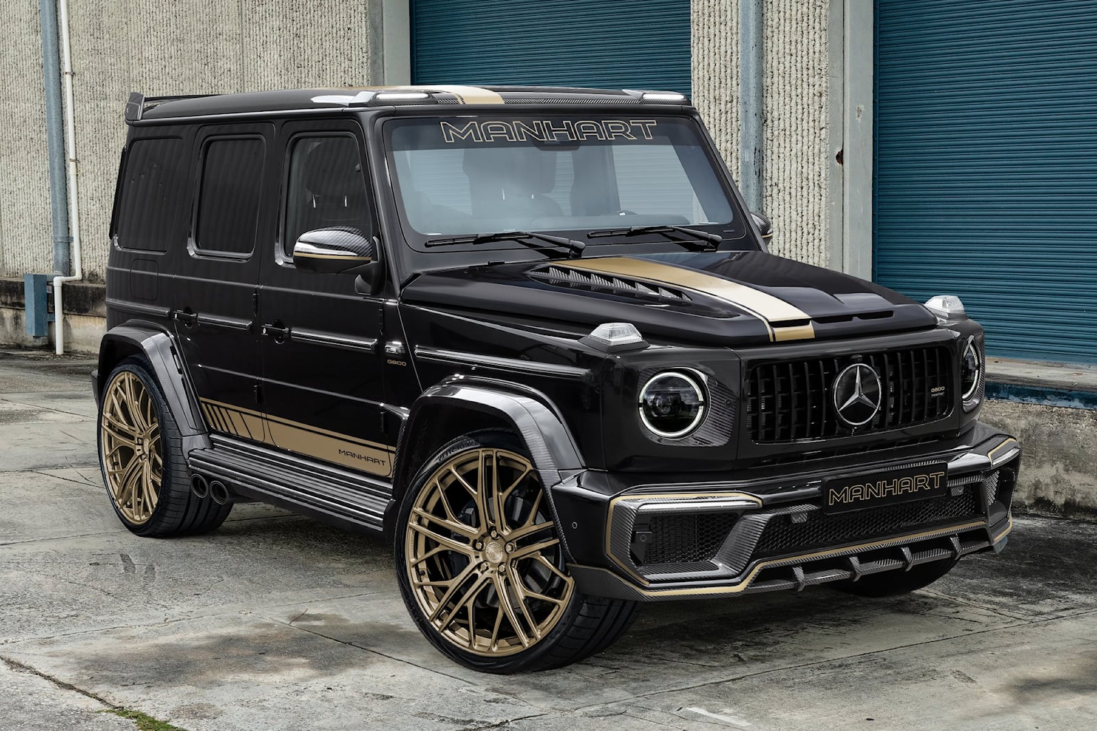 Mercedes-AMG G63 Gets 800-HP Upgrade By Manhart