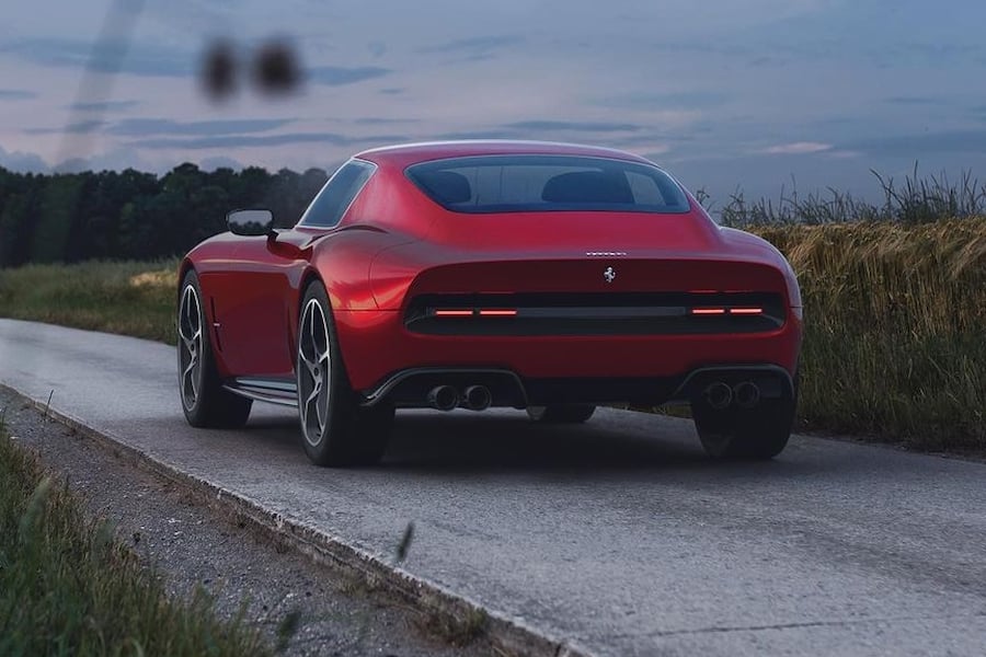 Modern Ferrari Daytona Penned By Tata Designer Could Hint At Next Generation Jaguar F-Type
