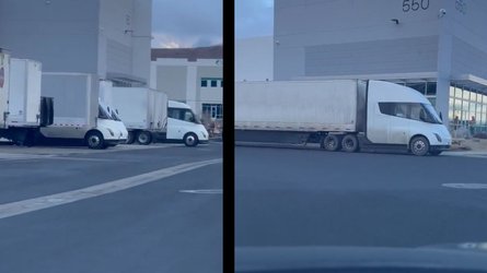 More Tesla Semis Spotted Near Giga Nevada