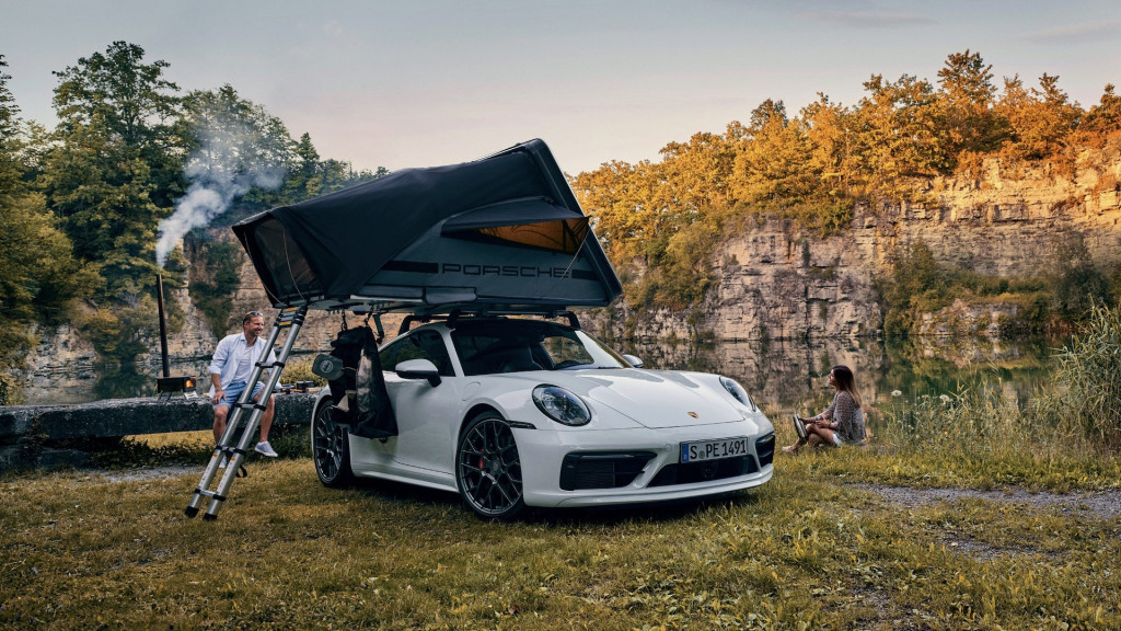 New roof tent turns most Porsches into sporty campers even the 911