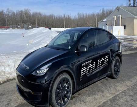 New Yorks Police Department Unveils Tesla Model Y Cruiser