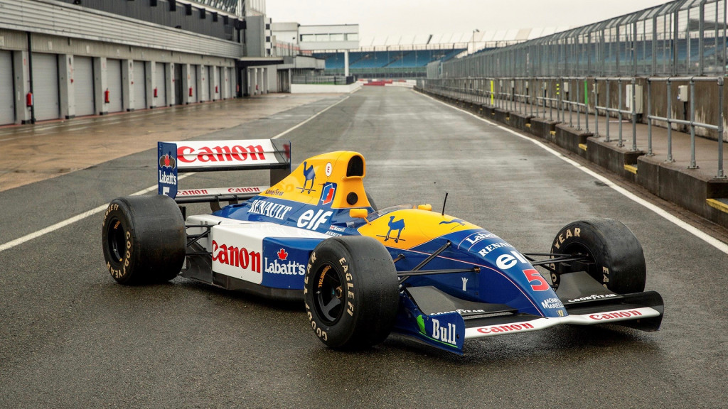 Nigel Mansell collection heading to auction including two F1 cars