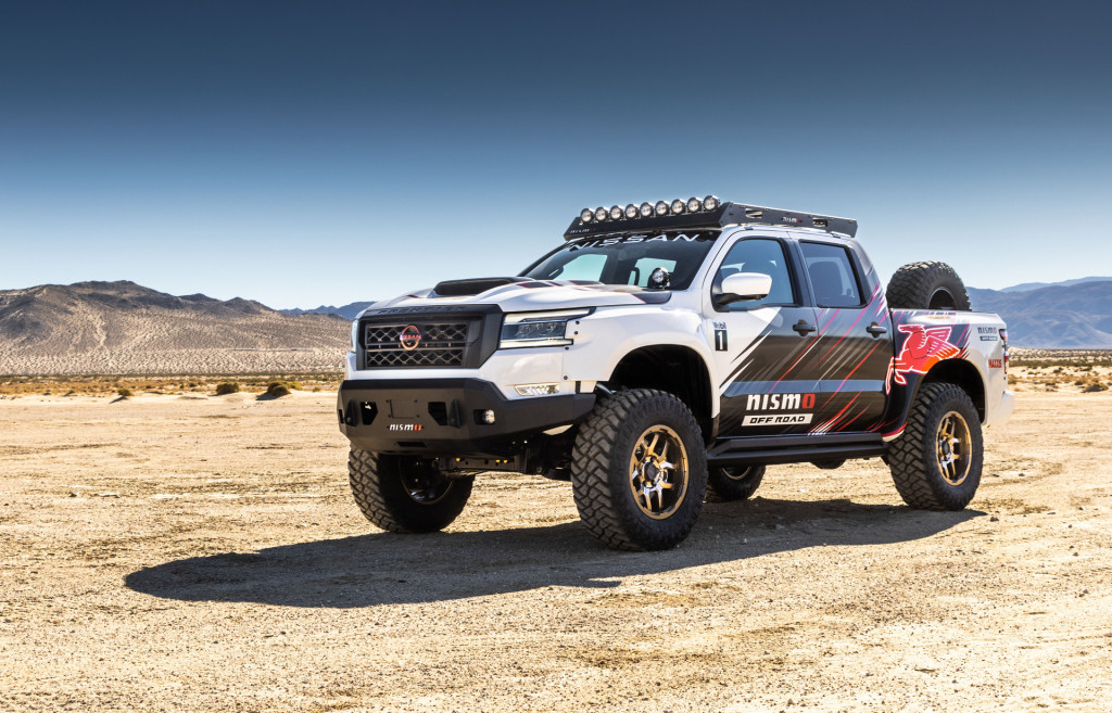 Nissan reveals a V-8-powered Frontier
