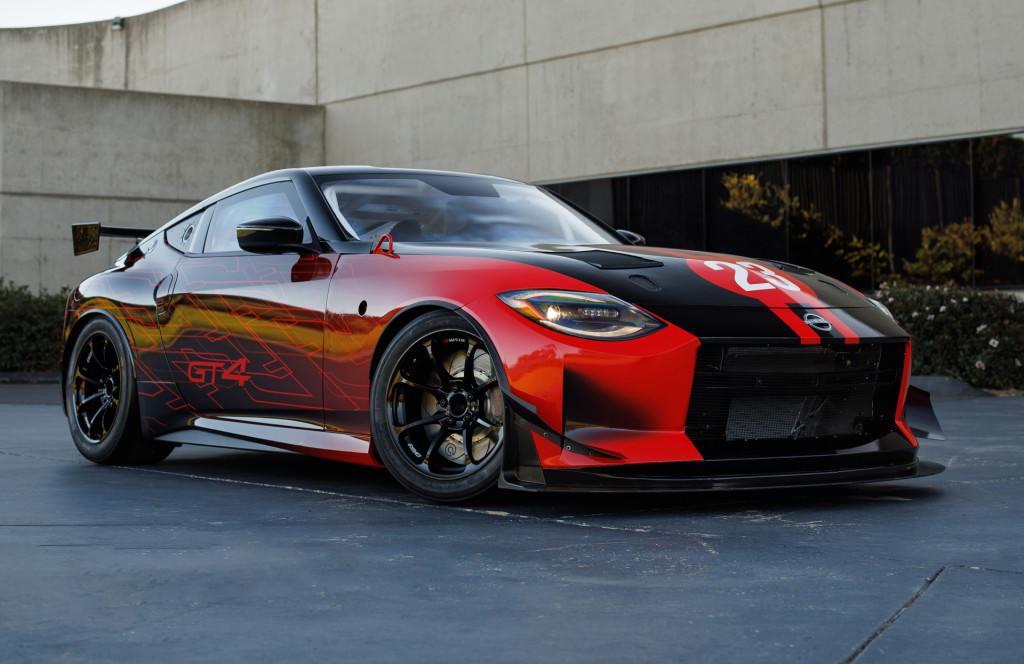 Nissan Z GT4 race car debuts at SEMA show