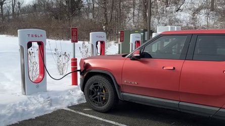Non-Tesla EVs At Tesla Superchargers Means Working Out Cable Issues